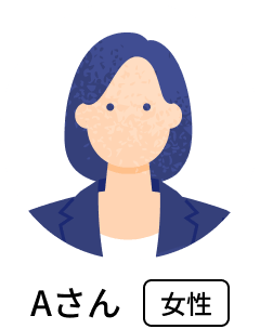 Aさん 女性