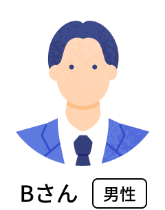 Bさん 男性